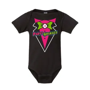 Party Animals Onesie - Black