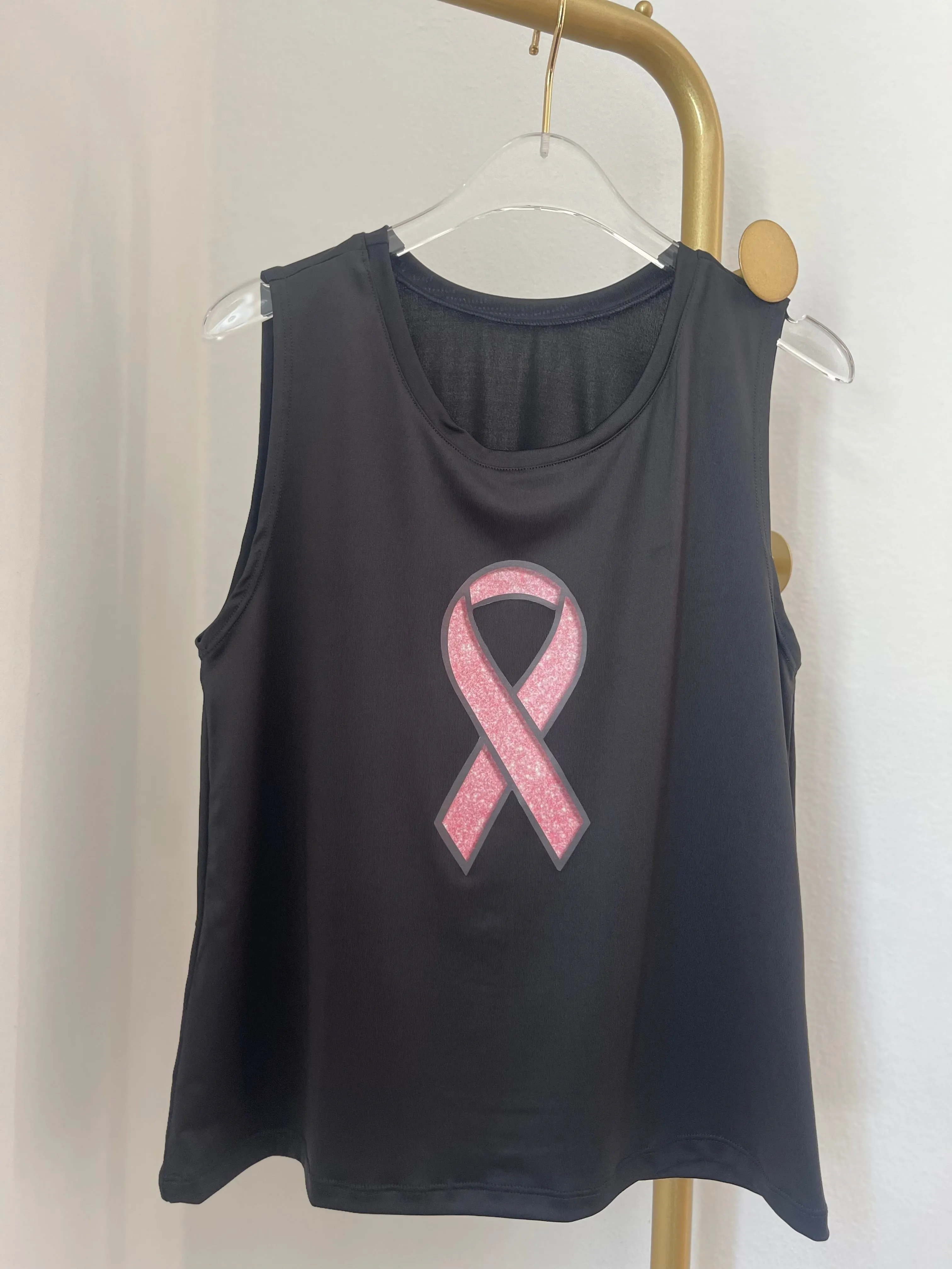 Pink Ribbon Long Top