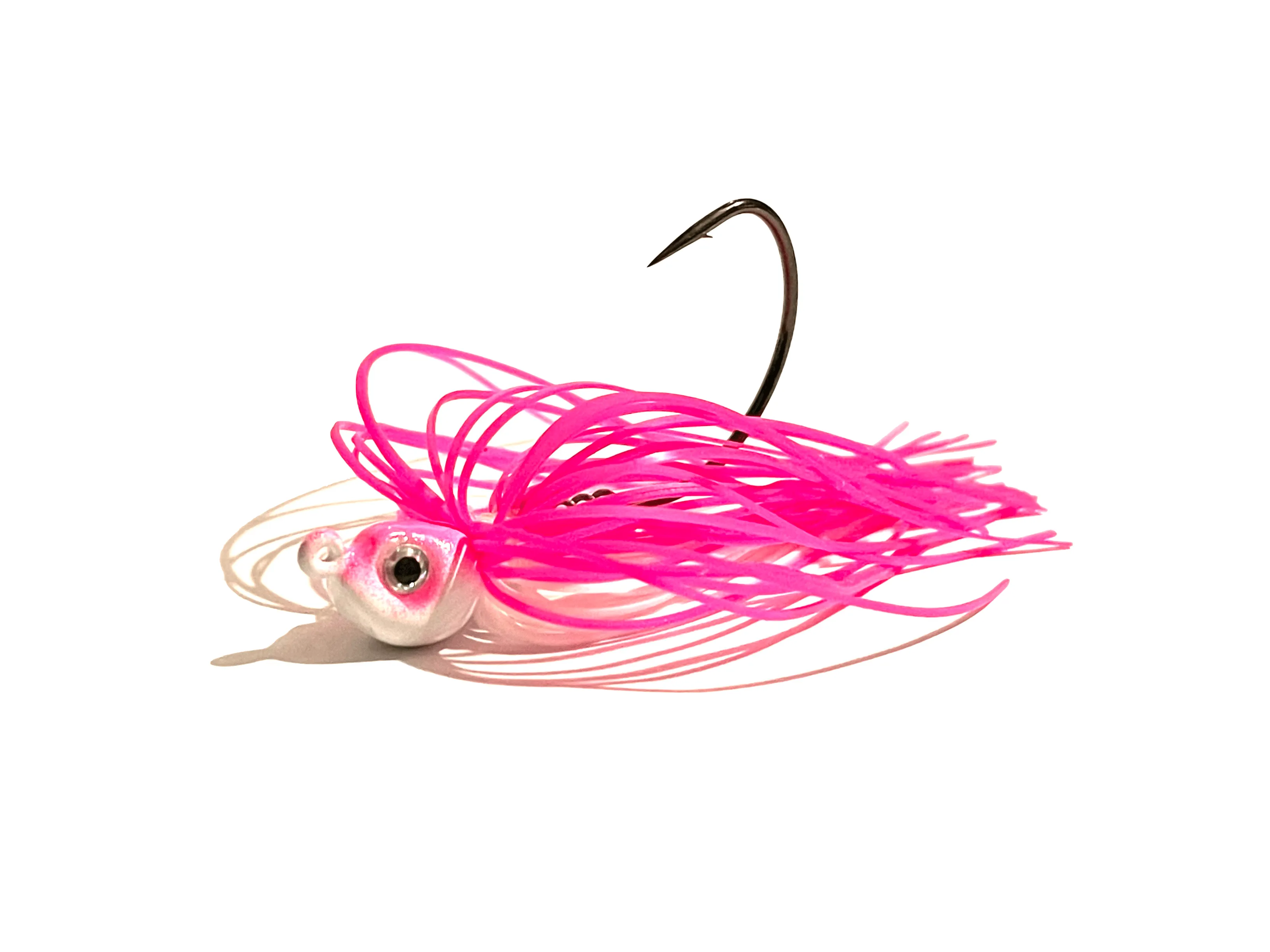 Pink / White Swim Jig