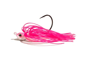 Pink / White Swim Jig