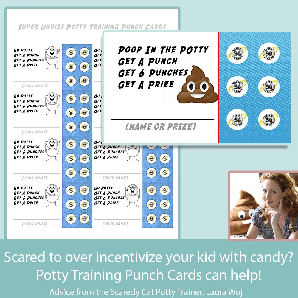 Potty Training Punch Cards Download