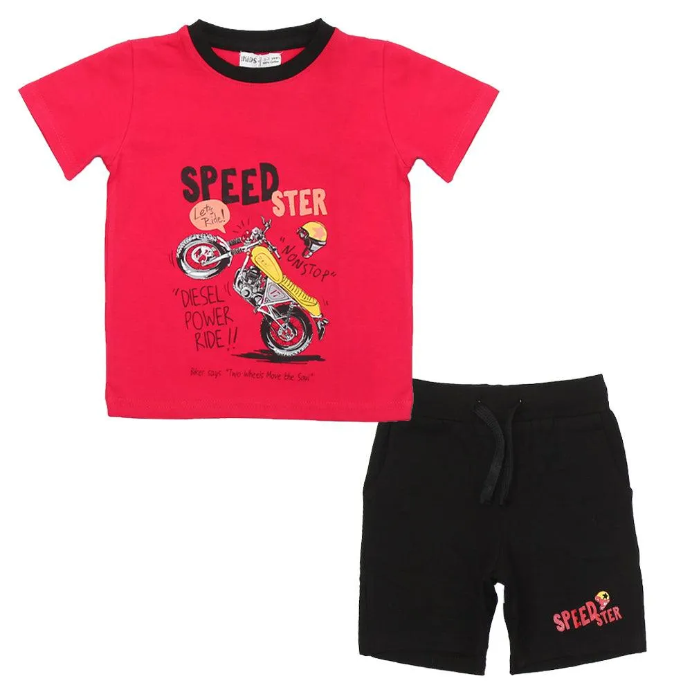 "Speedster" Short-Sleeved Pajama