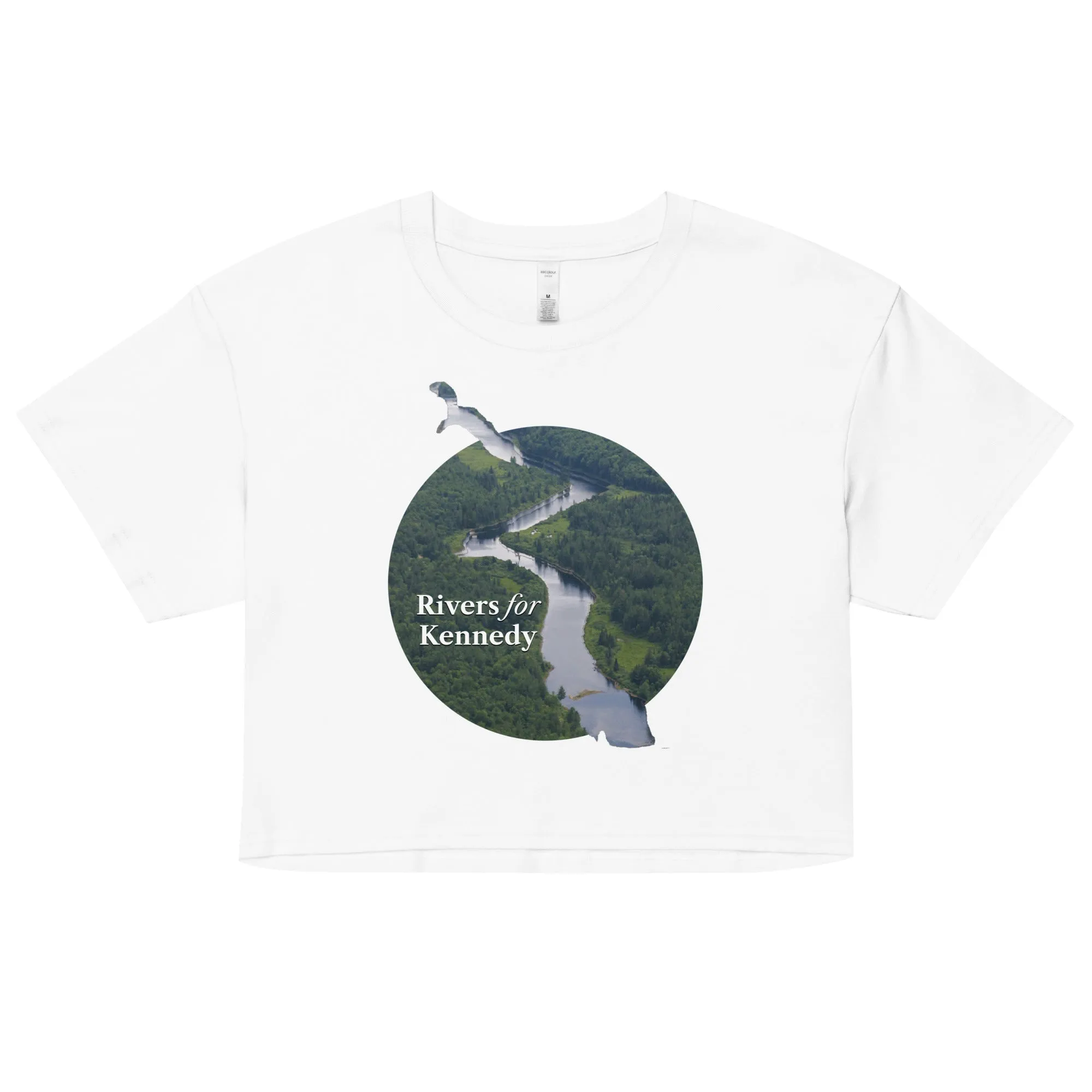 Rivers for Kennedy Women’s Crop Top