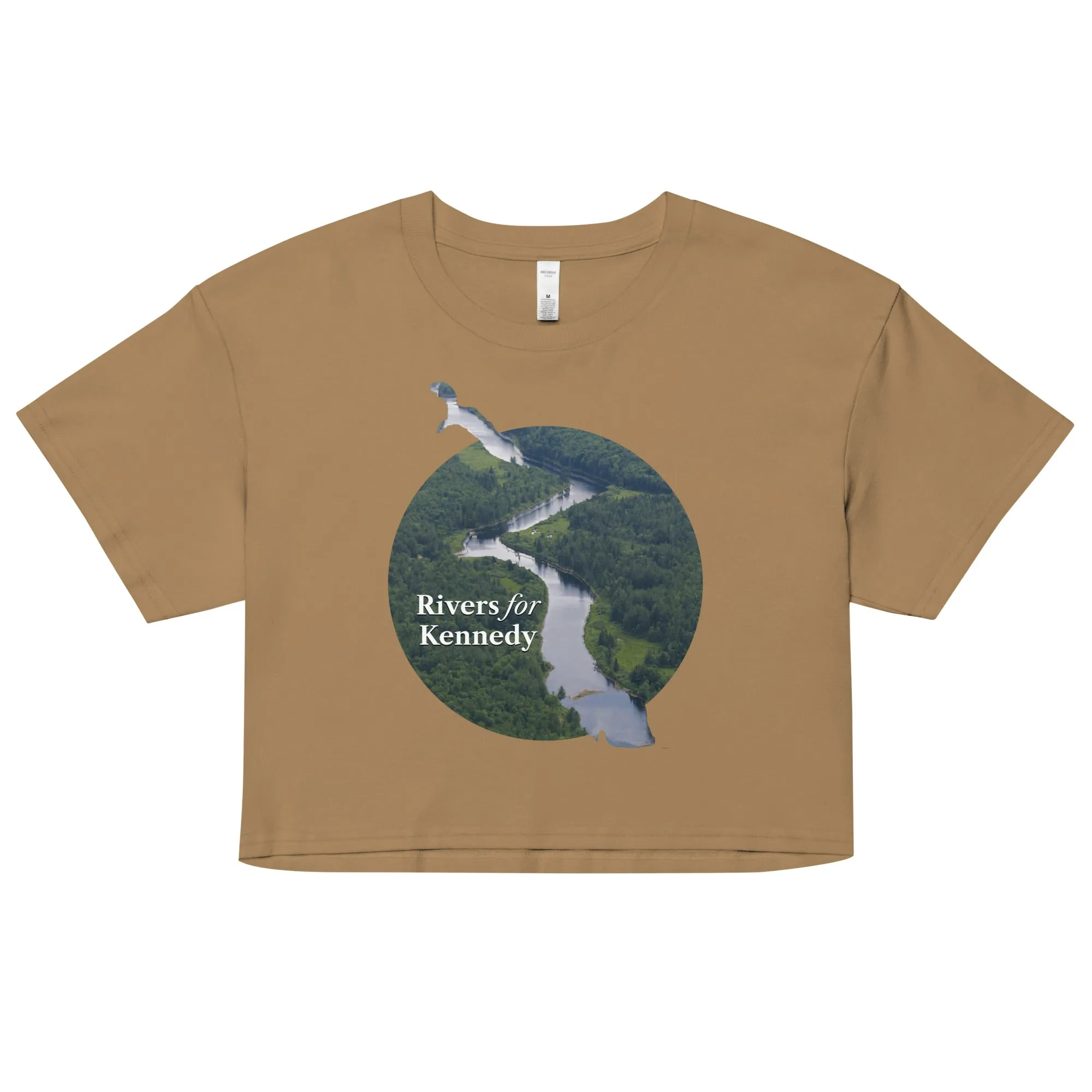 Rivers for Kennedy Women’s Crop Top