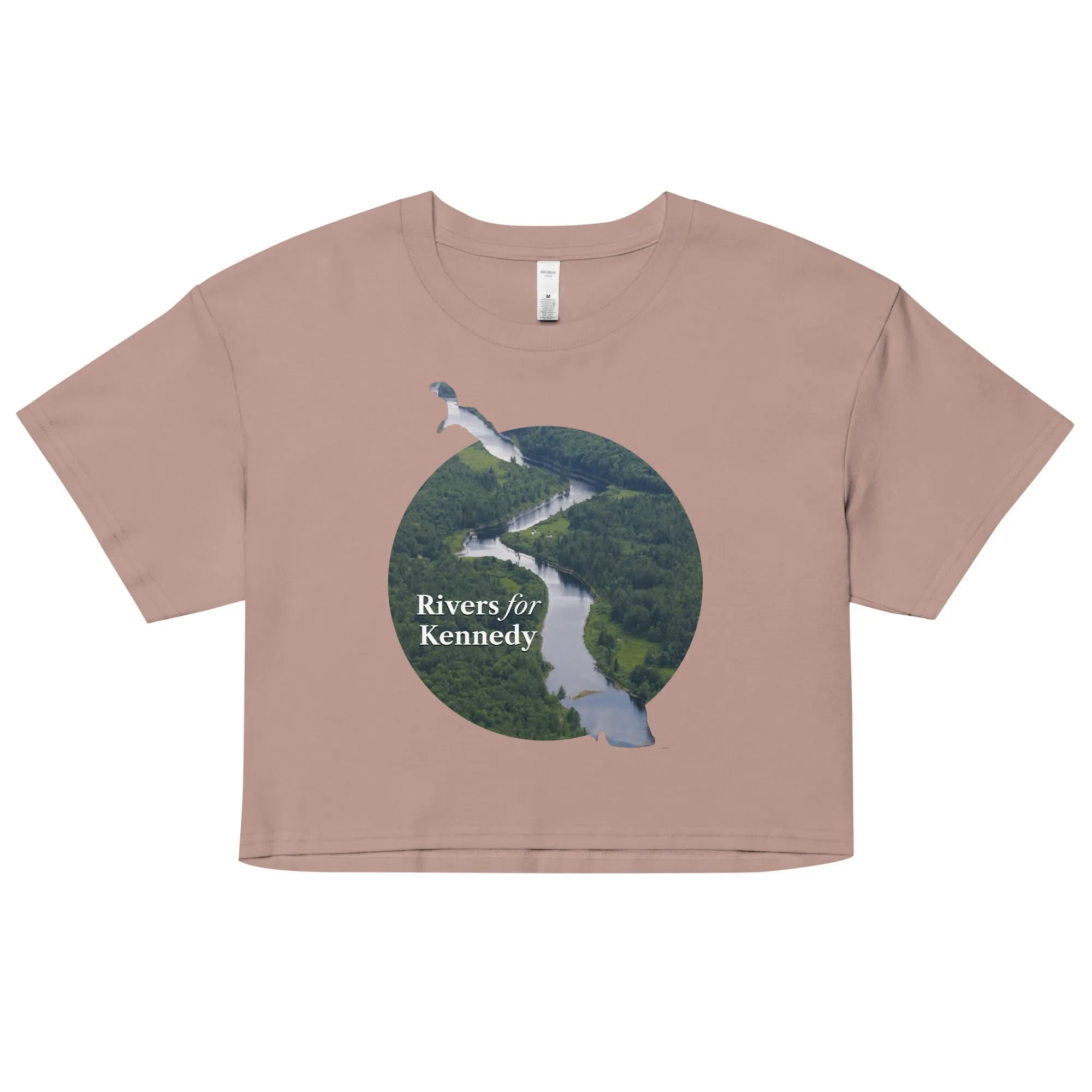 Rivers for Kennedy Women’s Crop Top