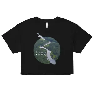 Rivers for Kennedy Women’s Crop Top