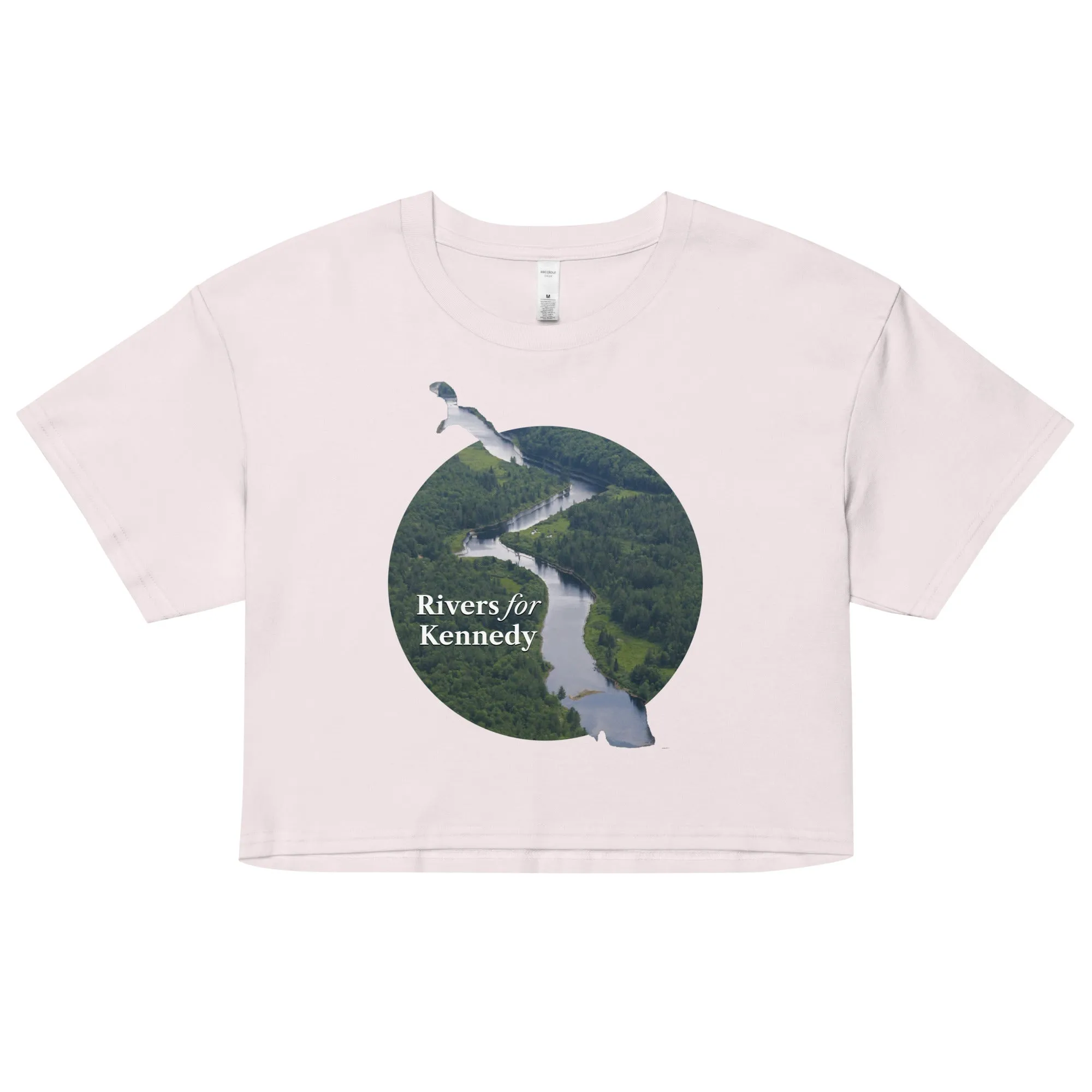 Rivers for Kennedy Women’s Crop Top