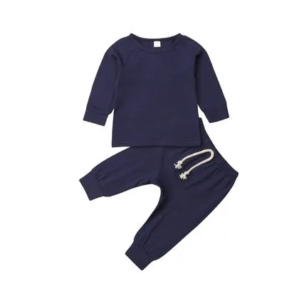 Rompers clothes cotton tracksuits set baby children clothing