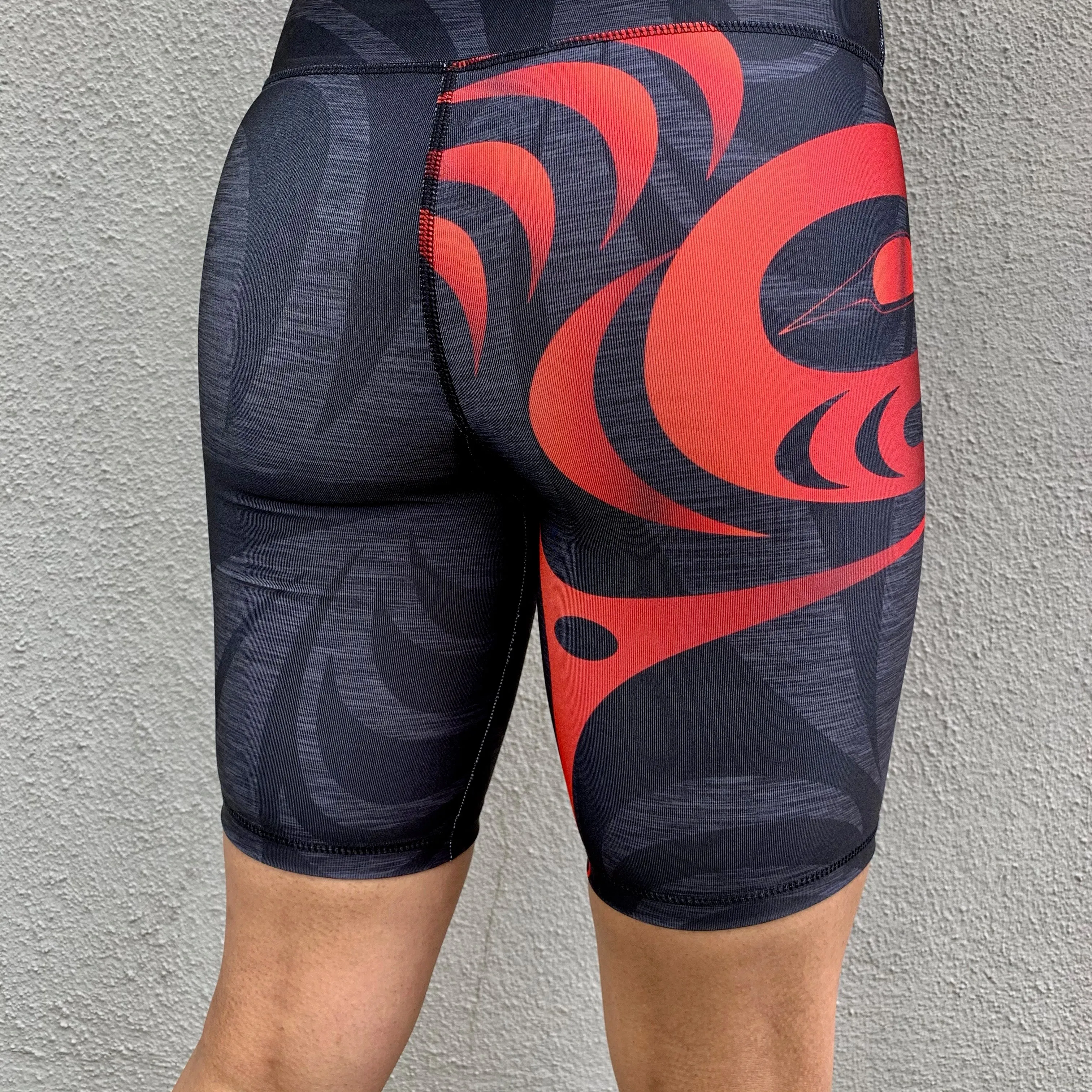 Salmon Run (Blk/Red) - Bike Short