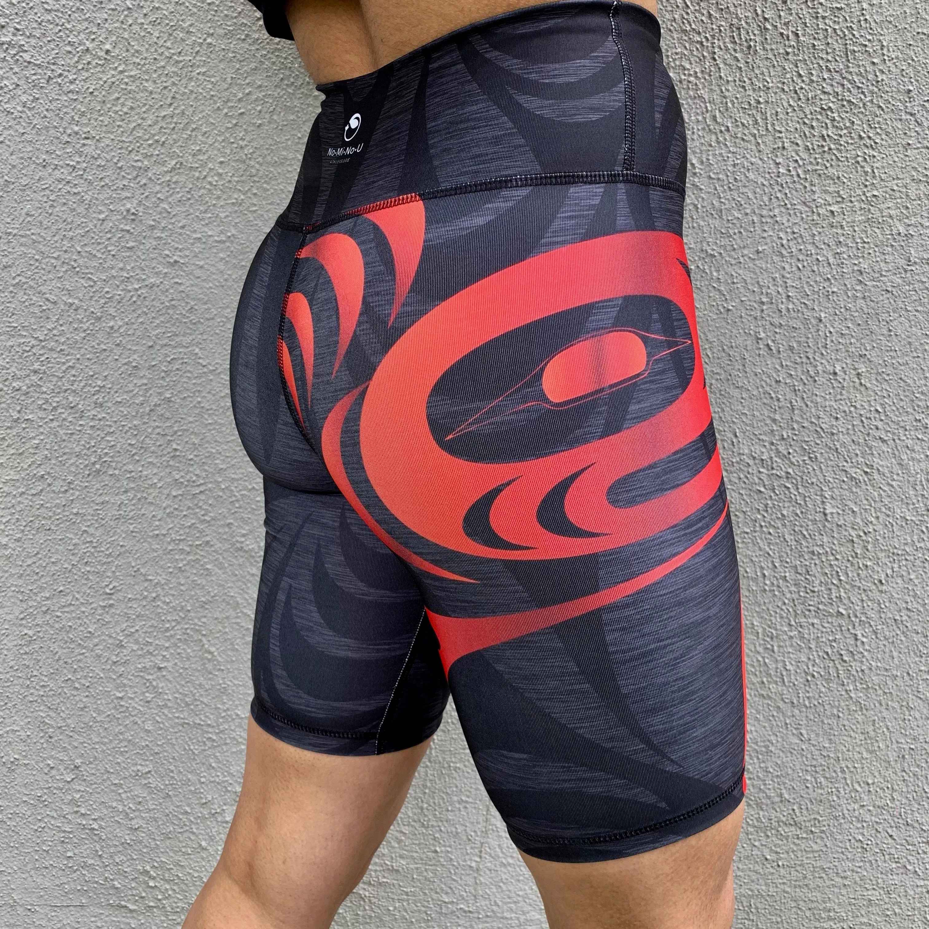 Salmon Run (Blk/Red) - Bike Short