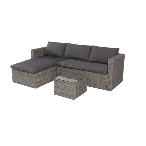 SPECIAL Marquee 3 Piece Bayfield Wicker Corner Sofa