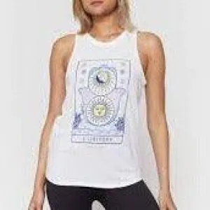 Spiritual Gangster L'Univers Muscle Tank Top