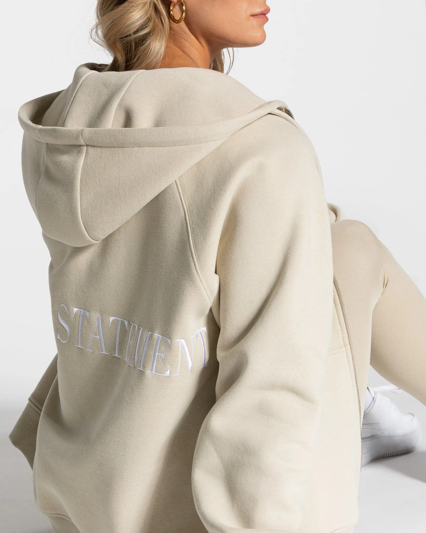 Statement Oversized Jacke "Sand"