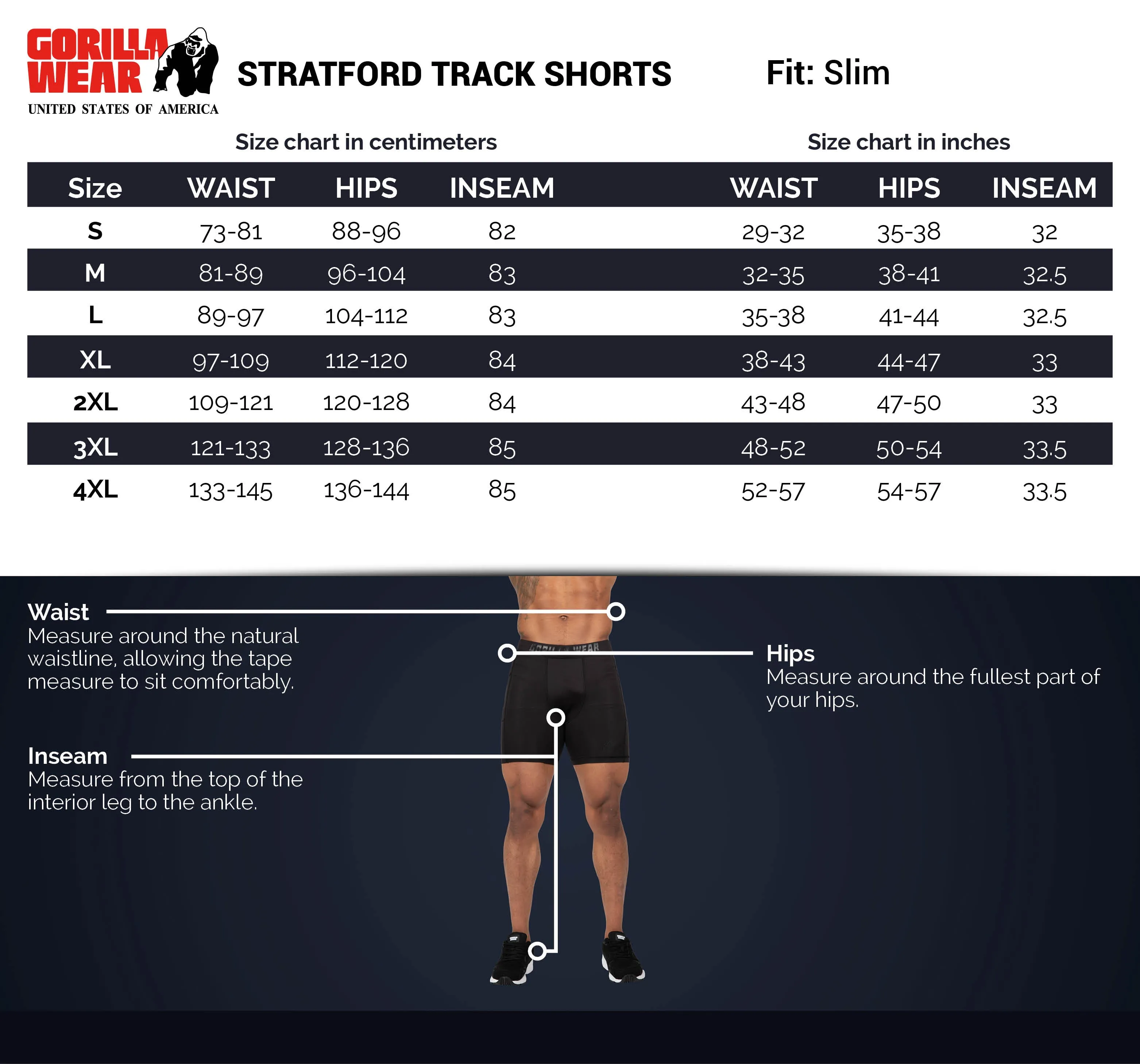 Stratford Track Shorts - Navy