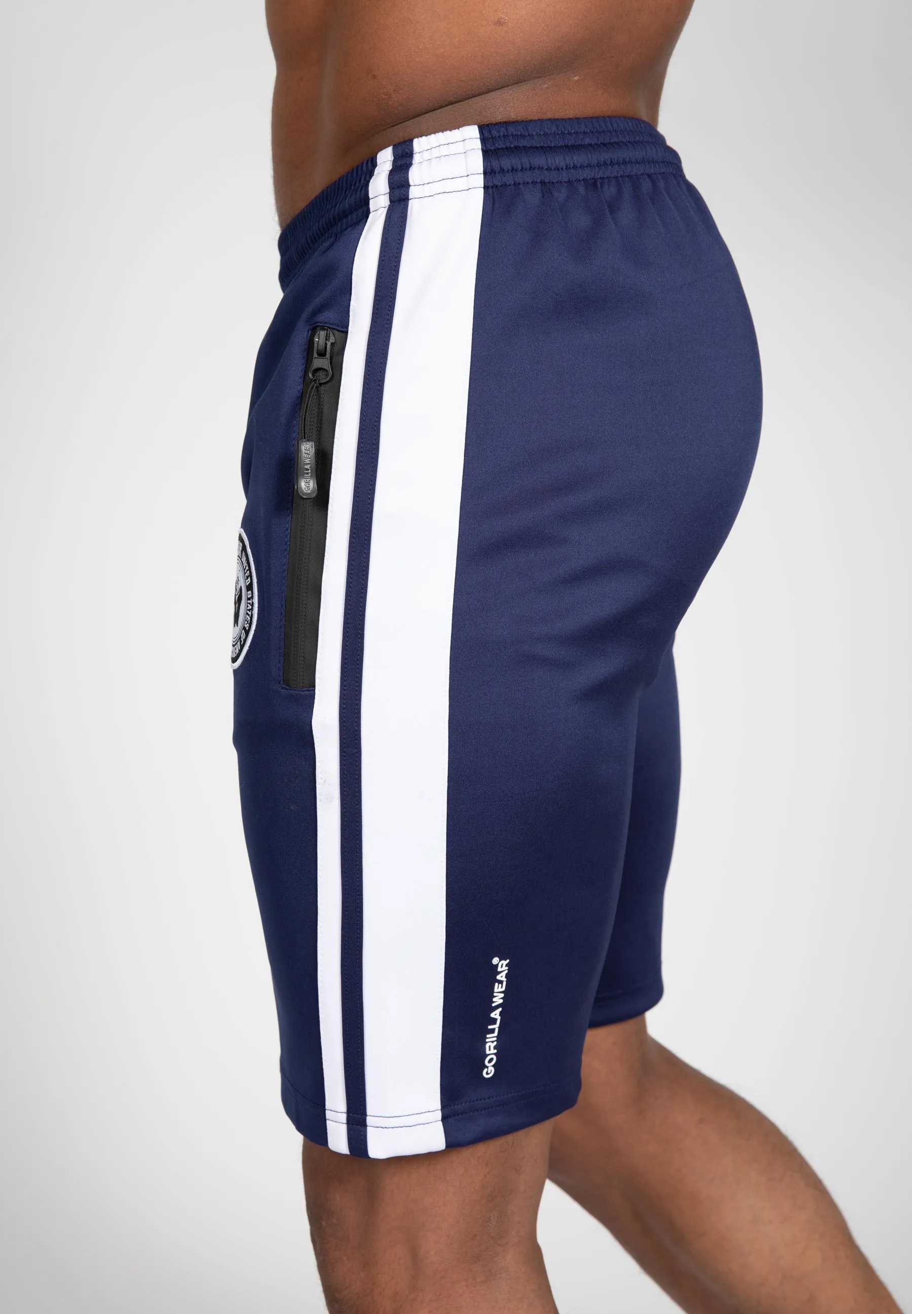 Stratford Track Shorts - Navy