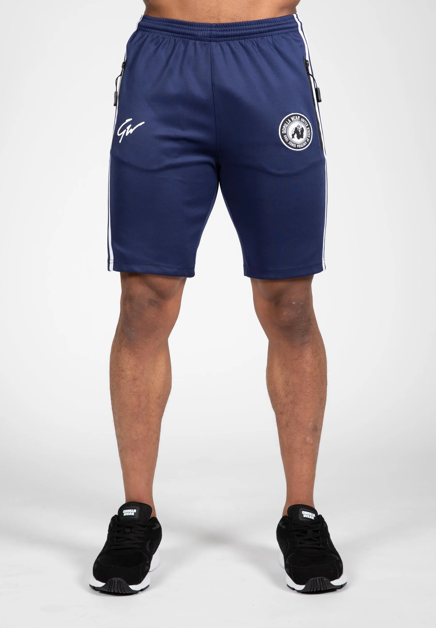 Stratford Track Shorts - Navy