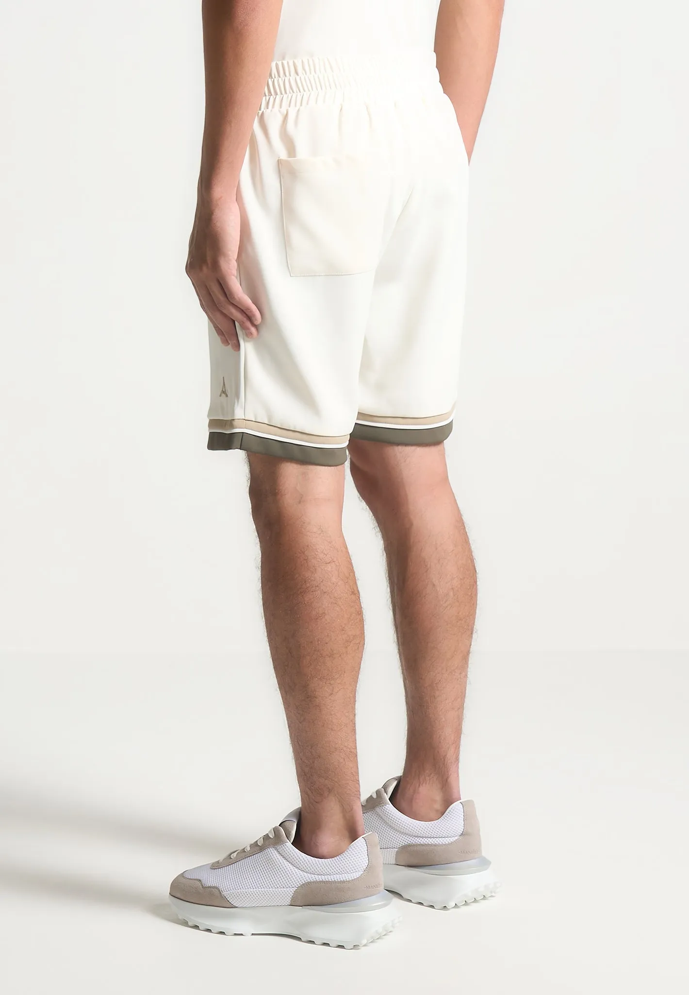 Varsity Shorts - Cream