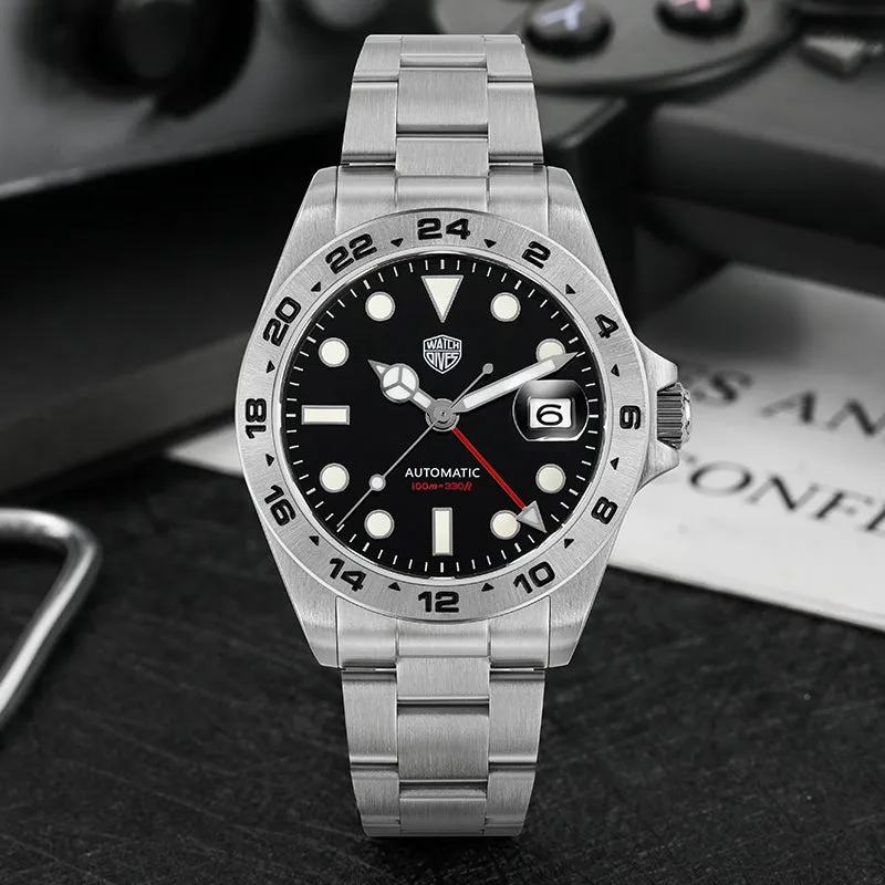 ★Weekly Deals★Watchdives WD16570 NH34 GMT Watch