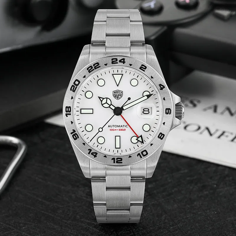 ★Weekly Deals★Watchdives WD16570 NH34 GMT Watch