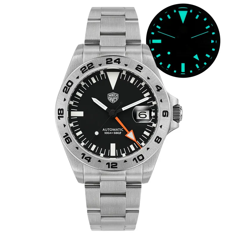 ★Weekly Deals★Watchdives WD16570 NH34 GMT Watch