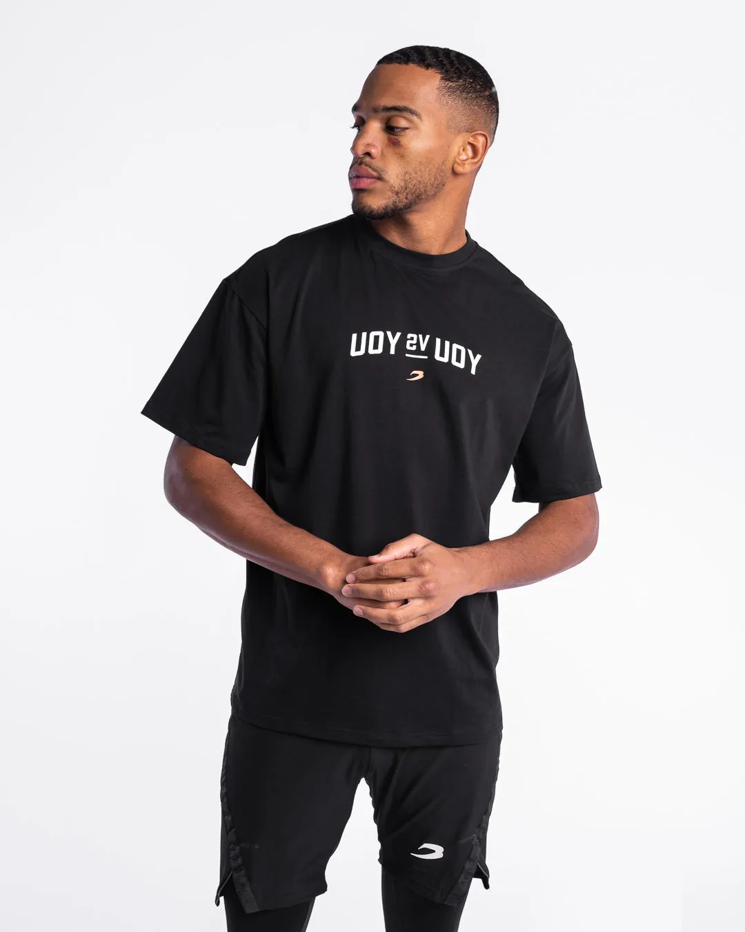 You Vs. You Oversized T-Shirt - Black